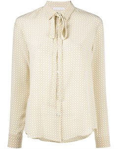 Блузка с завязками на воротнике Société anonyme