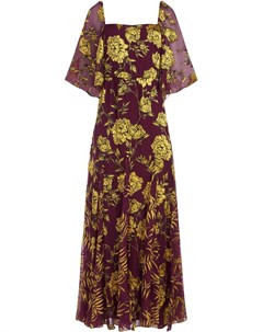 Платье макси Clarine с цветочным принтом Alice+olivia