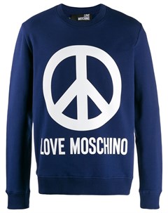 Джемпер с логотипом Love moschino