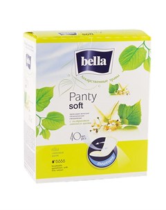 Прокладки ежедневные PANTY Soft с экстрактом липового цвета 40 шт Bella