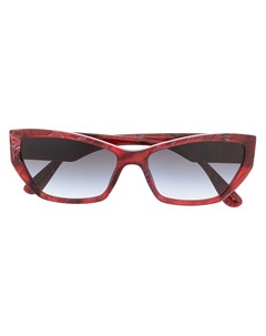 Широкие солнцезащитные очки в оправе кошачий глаз Dolce & gabbana eyewear