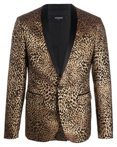 Пиджак с леопардовым узором Dsquared2