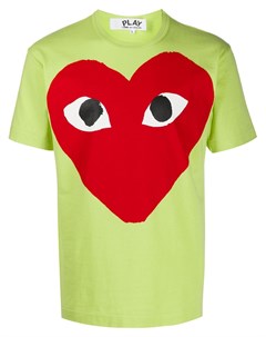 Футболка с логотипом Comme des garcons play