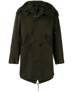 Пальто с капюшоном Ten-c