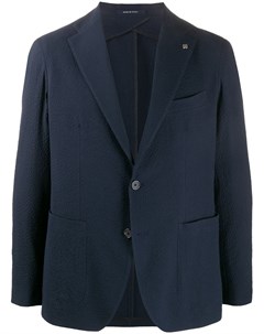 Однобортный пиджак с брошью Tagliatore