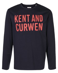 Футболка с длинными рукавами и логотипом Kent & curwen