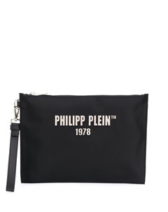 Клатч на молнии с логотипом Philipp plein