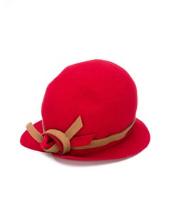 Фетровая шляпа с контрастной лентой Mimisol