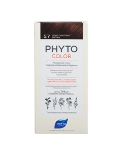 Фитоколор 5 7 Краска для волос Светлый каштан Phyto