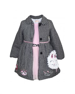 Комплект для девочки пальто платье сумка 3225 Baby rose