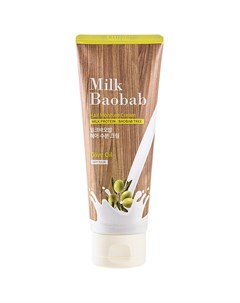 Маска для кончиков волос кремовая несмываемая hair moisture cream pack Milk baobab