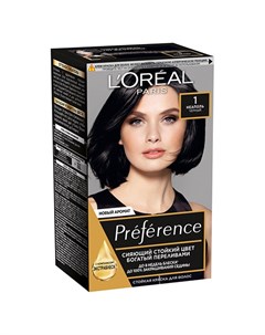 Краска для волос PREFERENCE тон 1 0 Неаполь черный L'oreal