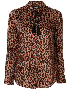 Блузка с леопардовым принтом Paule ka