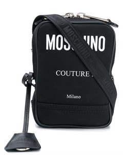 Сумка на плечо с контрастным логотипом Moschino