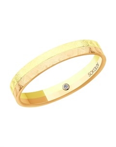 Кольцо из комбинированного золота Sokolov diamonds