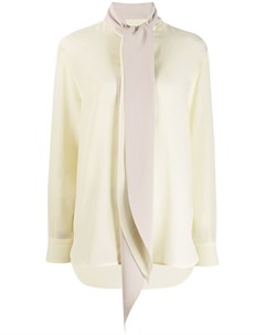 Блузка с завязками на воротнике Givenchy