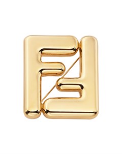 Брошь с логотипом FF Fendi