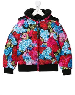 Куртка Roses с капюшоном Young versace