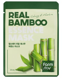 Маска тканевая с экстрактом бамбука для лица 23 мл Farmstay
