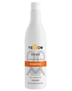 Шампунь реконструирующий для поврежденных волос YE REPAIR SHAMPOO 500 мл Yellow