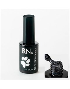 Гель лак Shiny Black BN by Bagheera nails 10 мл