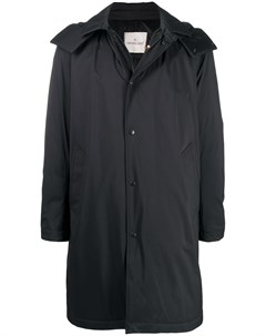 Однобортное пальто Moncler