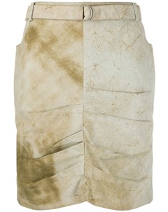 Драпированная юбка 2000 х годов pre owned Christian dior