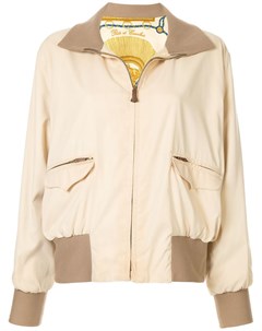 Двухсторонняя куртка на молнии с длинными рукавами pre owned Hermès