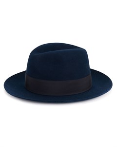Плетеная шляпа федора pre owned Hermès