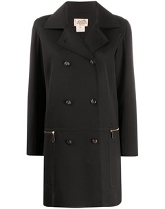 Двубортное пальто 1990 х годов pre owned Hermès