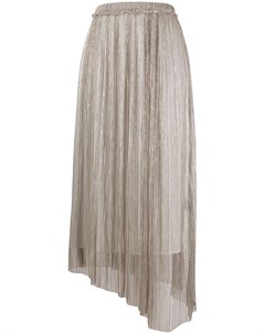 Плиссированная юбка Dolmenae с эффектом металлик Isabel marant etoile