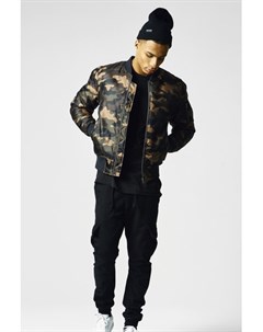 Куртка Camo Basic Bomber Jacket Wood Camo XL Urban classics