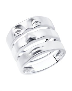 Кольцо из серебра Sokolov
