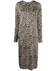 Платье миди с леопардовым принтом Andamane