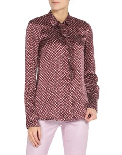Шелковая блуза с рюшами  Scervino street