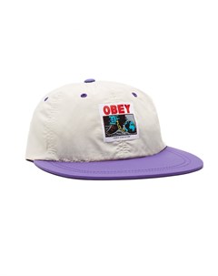 Шестипанельная кепка Inconvenient 6 Panel Strapback Khaki Multi 2020 Obey