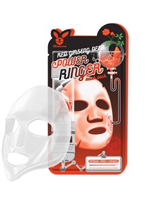 Тканевая маска Red Ginseng Deep Power Ringer Mask Pack Elizavecca