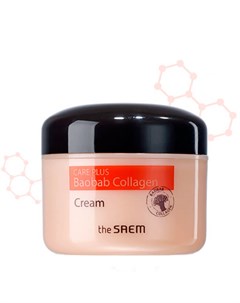 Крем для лица Care Plus Baobab Collagen Cream The saem