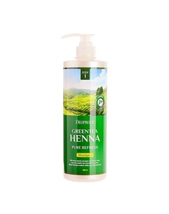 Шампунь для волос Green Tea Henna Pure Refresh Shampoo Deoproce