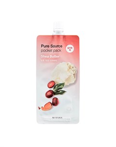 Ночная маска Pure Source Pocket Pack Shea Butter Missha