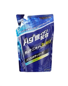 Гель для душа Pure Body Soap Ag 400 мл рефилл Mitsuei
