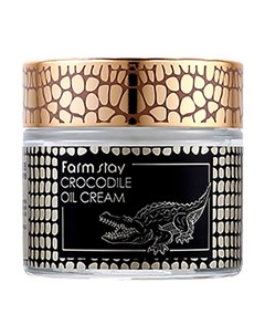 Крем для лица Crocodile Oil Cream Farmstay