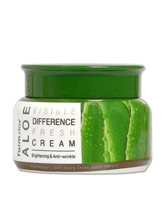 Крем для лица Visible Difference Fresh Cream Aloe Farmstay