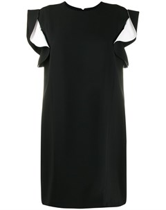 Платье с оборками на рукавах Givenchy