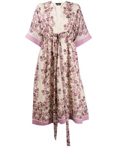 Платье туника с цветочным принтом Dsquared2