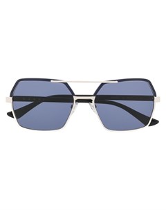 Солнцезащитные очки авиаторы в массивной оправе Marni eyewear