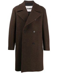 Двубортное пальто Jil sander
