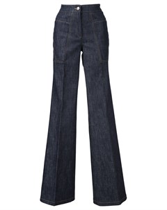 Расклешенные джинсы с высокой талией Charlotte Derek lam