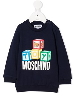 Свитер с логотипом Moschino kids