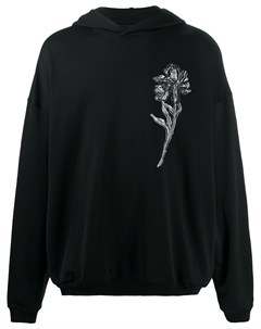 Худи с цветочным принтом Ann demeulemeester